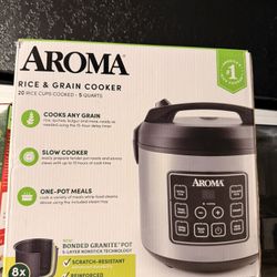 AROMA RICE COOKER NEW