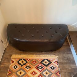 Tufted Storage Bench / Ottoman