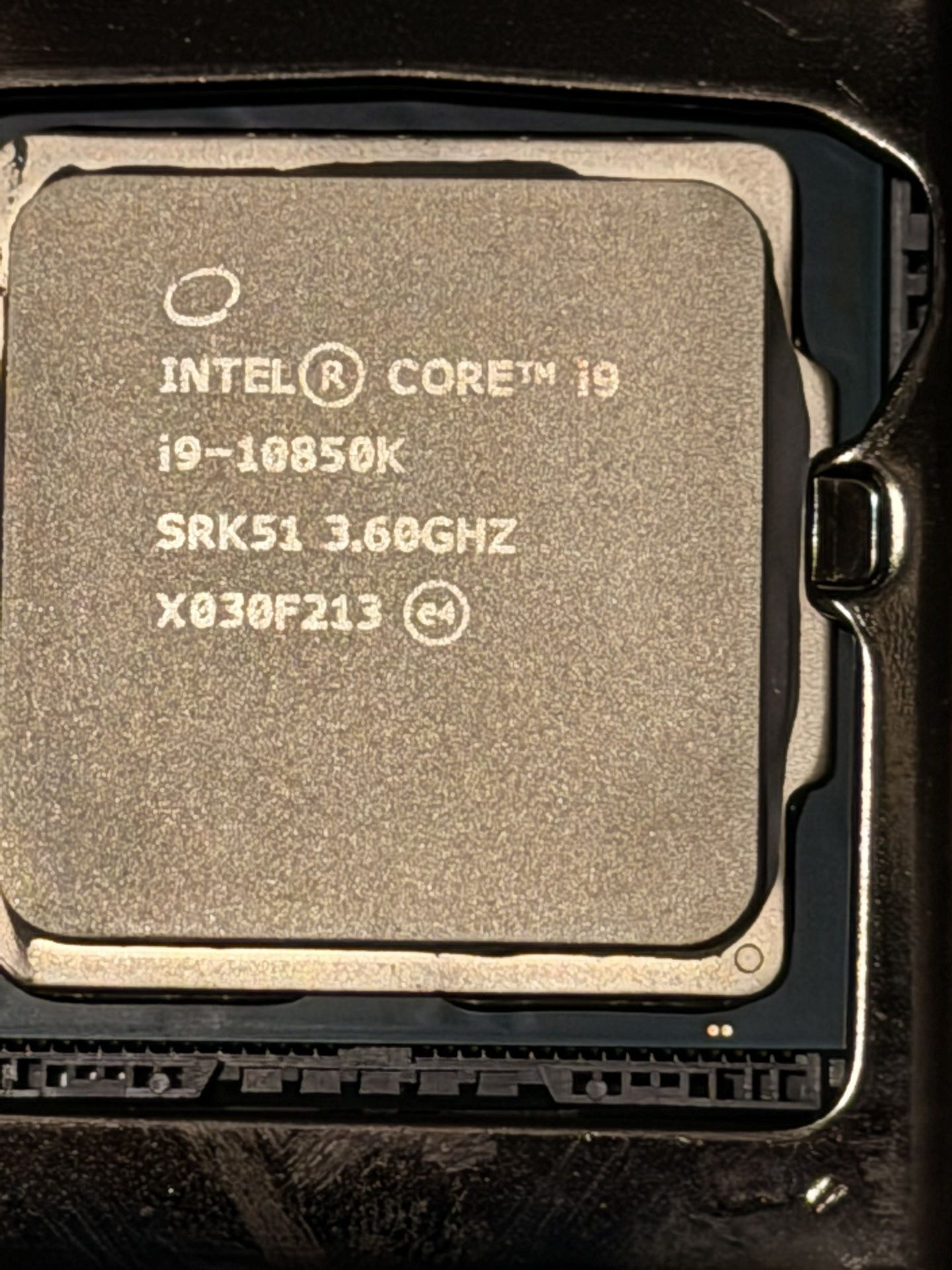 Intel I9 10850k Processor