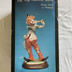 Big Top Musical Band Circus Clown W/ Trumpet
