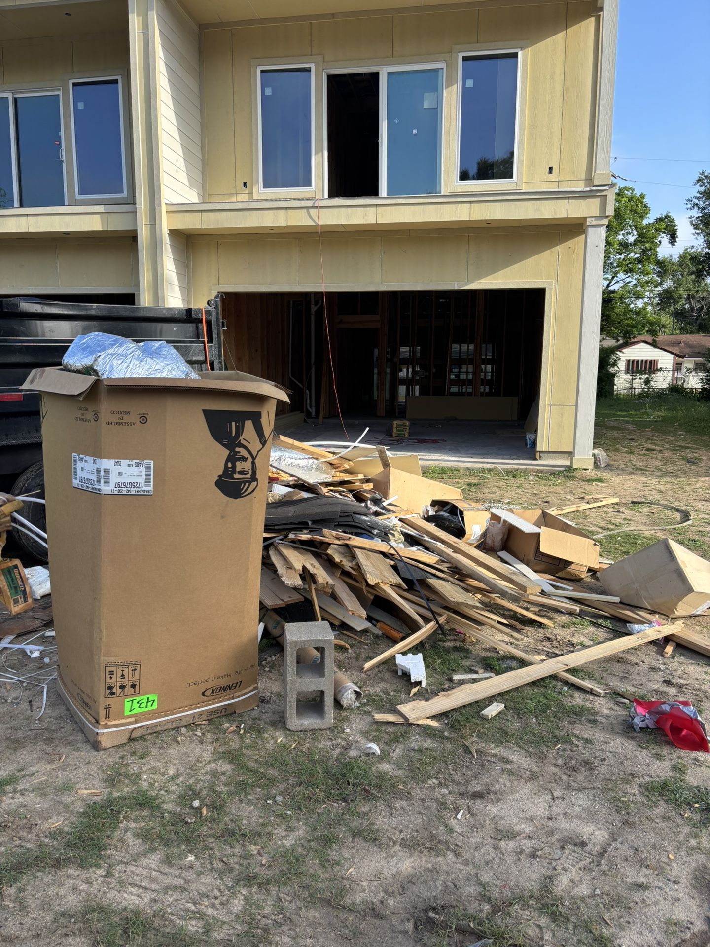 Construction Debris Pick Up