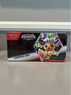 Pokémon Scarlet & Violet Prismatic Evolutions Special Box