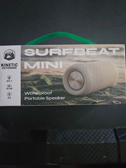 KINETIC SURFBEAT MINI PORTABLE SPEAKER...H2O PROOF