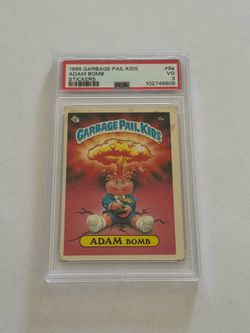 1985 Garbage Pail Kids Adam Bomb #8a PSA 3 VG