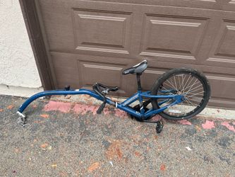 Kids co pilot bike trailer