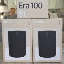 SONOS Era 100 SL - WiFi/ Bluetooth Speaker - NEW - $ is FIRM

per speaker