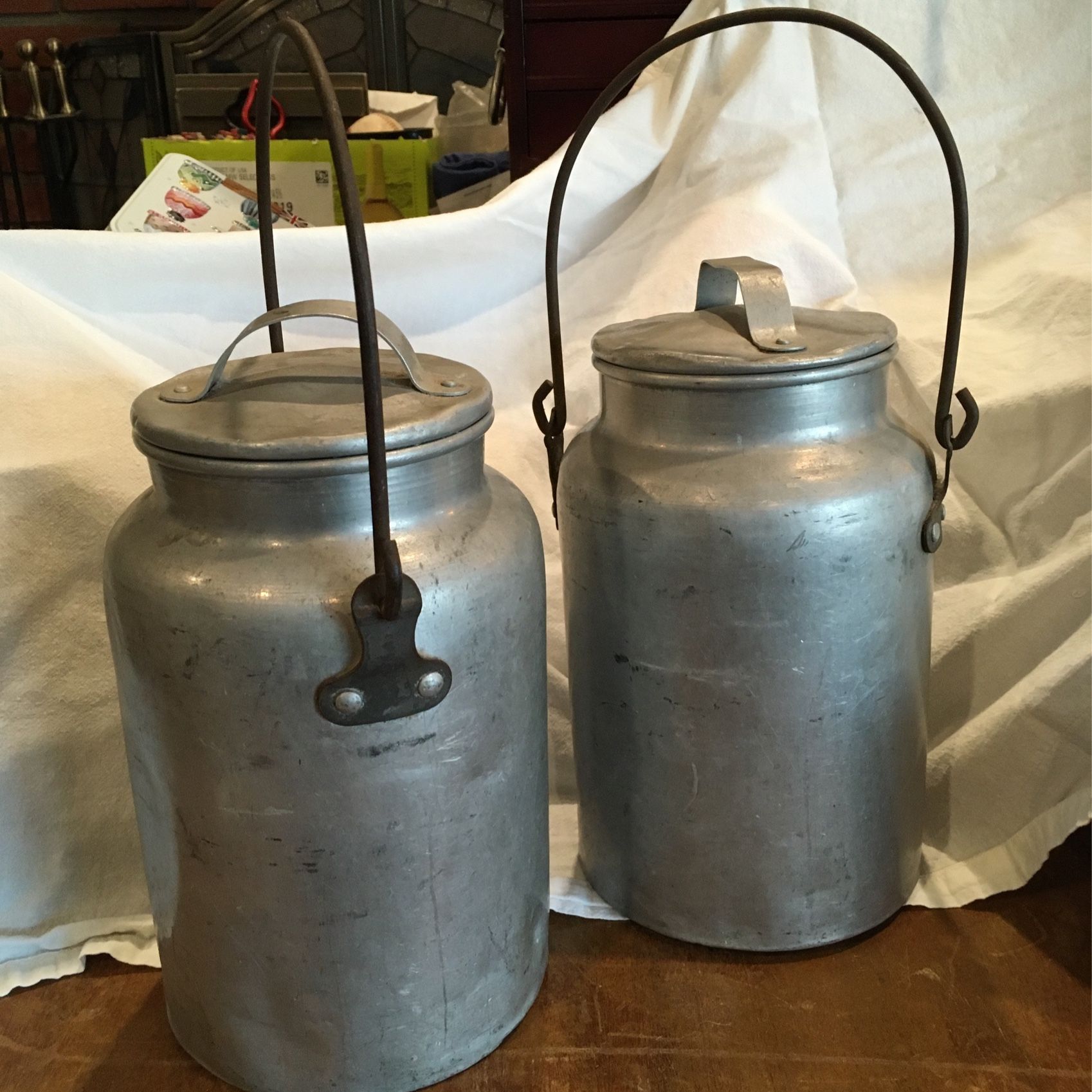 Milk Cans , Aluminum