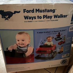 Ford Mustang baby 4 In 1 baby Walker