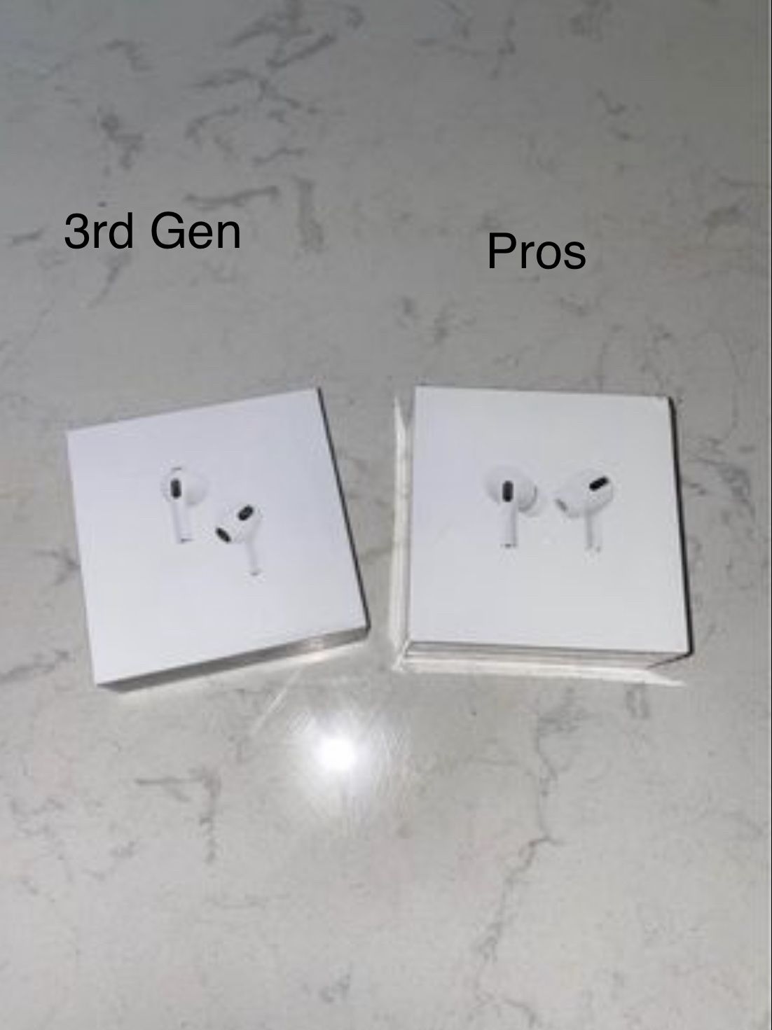 Apple AirPods 3rd Gen and Pros