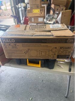 Halo SP346RS Canless New Construction Smash Plates