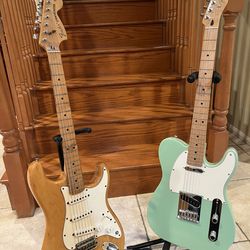 Fender MIM Classic 70s Stratocaster and LTD Edition Telecaster (Mint)