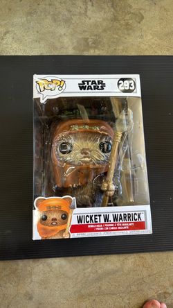 Star Wars Wicket W. Warrick #293 Jumbo 10” Funko Pop