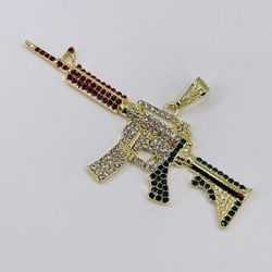 Colgante SIN Cadena oró Laminado italiano/Italian Gold Plated Pendant WITHOUT Chain