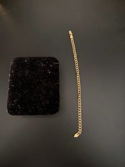 18k gold bracelet
