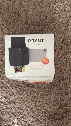 Prynt Pocket Instant Photo Printer for iPhone