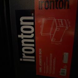 Ironton toolbox 36”
