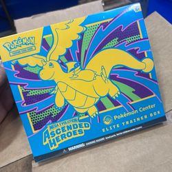 Pokemon Ascended Heroes Pokemon Center Elite Trainer Box