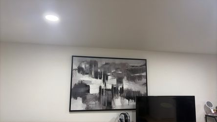 Large modern abstract painting