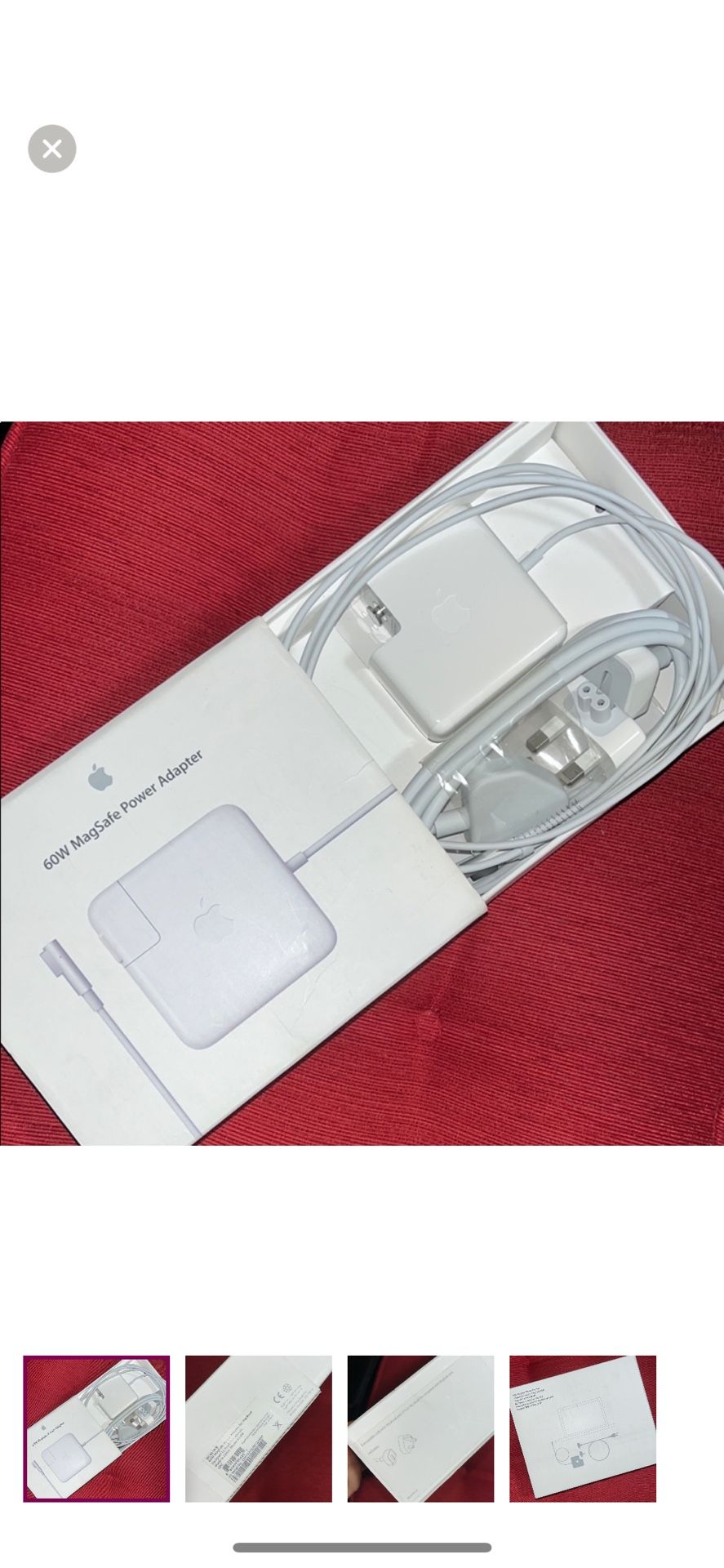 Apple 60W MagSafe Power Adapter - White