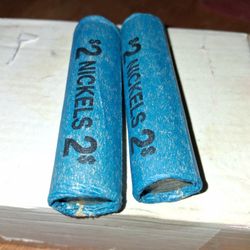 50s & 60s Nickles $12 Per Roll