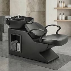 Shampoo Bowl And Chair Set For Salon