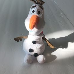Ty Beanie Babies OLAF SPARKLE Plush Frozen