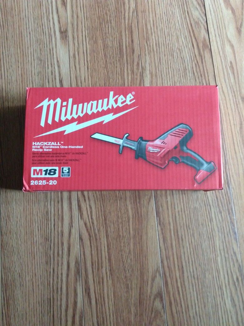 Milwaukee M18 Hackzall NIB