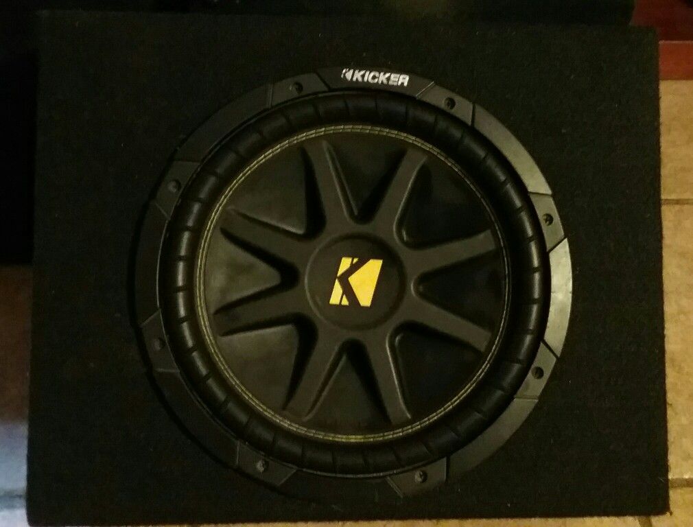 Kicker 10C124 Comp 12-Inc h Subwoofer 4 SVC