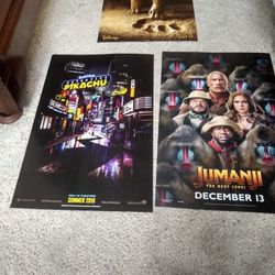 3 Movie Posters + One Free Gift