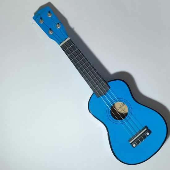 Audster Ukulele AUD-UK2BL Blue 21" Selling For Parts (Needs New Strings)