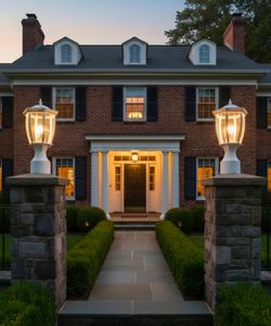 2pk white light post