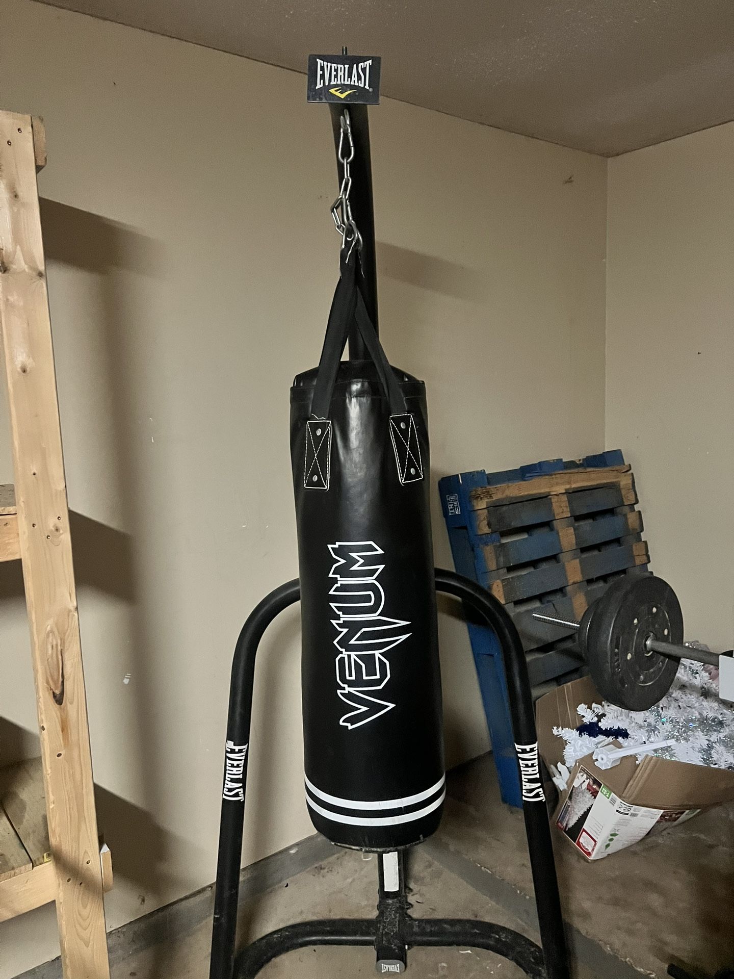 Boxing Bag With Stand And Glove