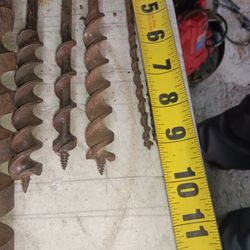 8 Auger Bits 