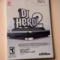 DJ HERO 2 NINTENDO WII GAME BRAND NEW -  FACTORY SEALED 