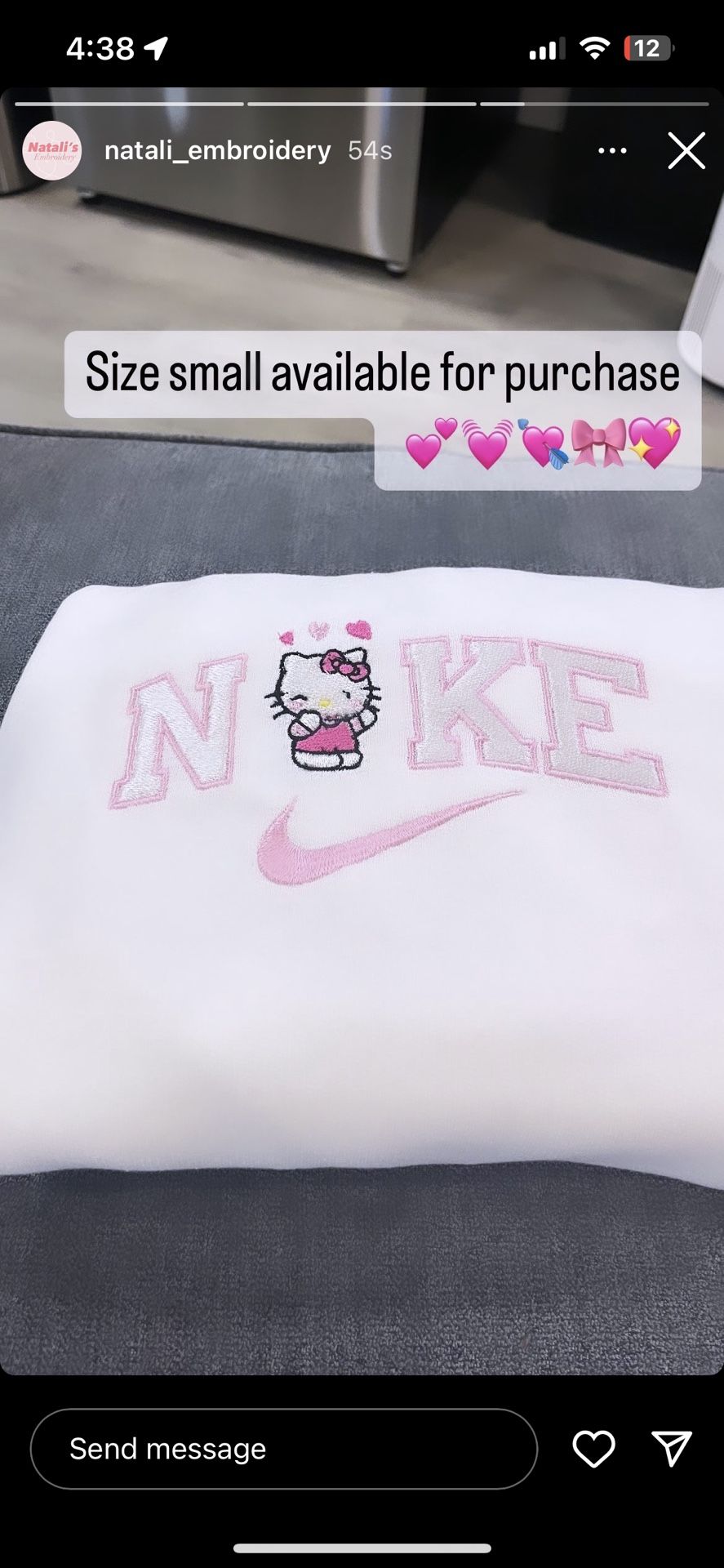 Hello Kitty Nike Sweater