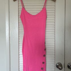 Women’s Hot Pink BodyCon Dress