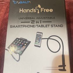 Cobalt Hands Free 2 In. 1 Smartphone Tablet Stand