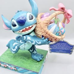Disney Showcase “Bizarre Bunny” Stitch Easter Basket Figurine (contact info removed)