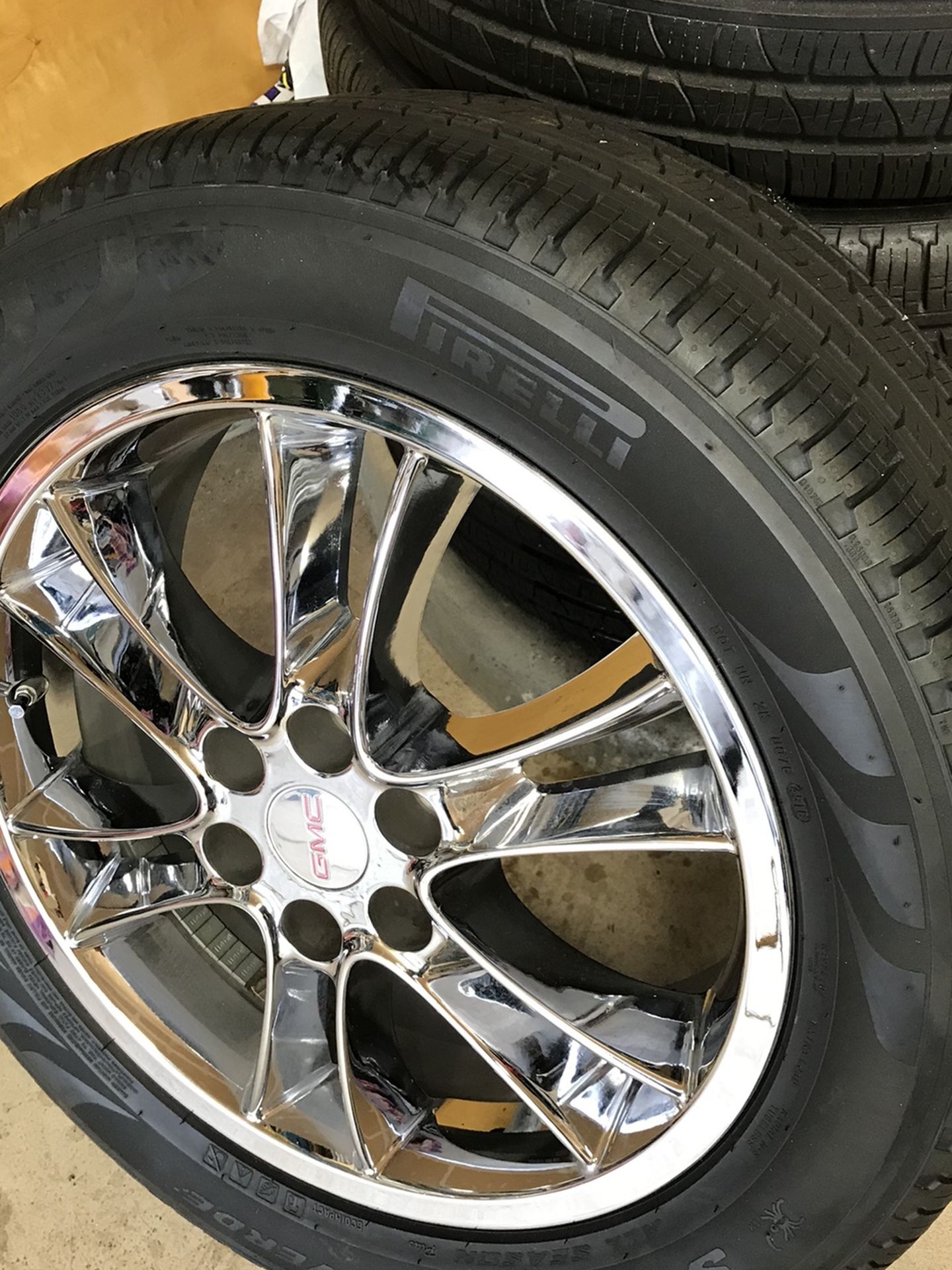 20” Chrome Rims with Pirelli Tires