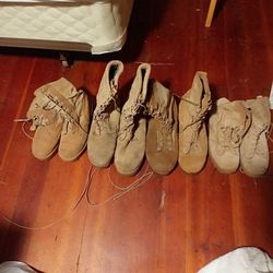 Women's Leather Work Boots 