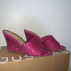 Pink Rhinestone Heels 