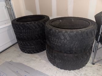 33 x 13.50 x 24 SET OF 4 TIRES