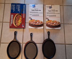 Fajita Cast Iron Platters