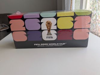 FIFA 2026 World Cup Official Licensed Product Box