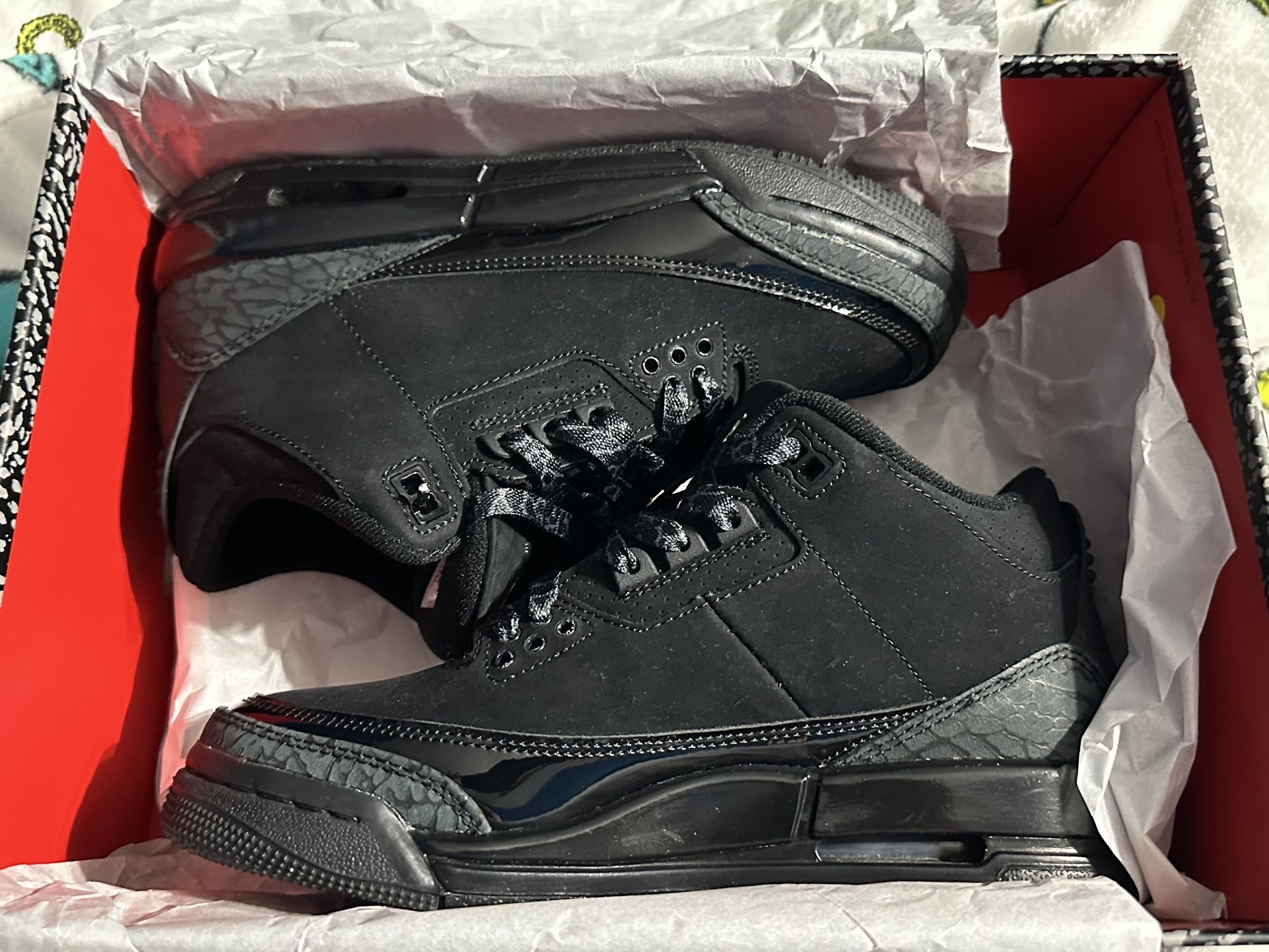 Jordan Black Cat Retro 3s