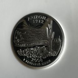 🌵 2008-S SILVER Arizona Quarter - NGC PF 70 Ultra Cameo - $100+ Silver Market! 🌵