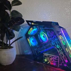Dark Cyber Futuristic Gaming PC
Lovingcool Heteromorphosis (Model LC-68S)