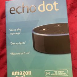 New Amazon Echo Dot (2nd Generation) Smart Speaker 