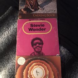 Vintage Stevie Wonder Vinyl Albums