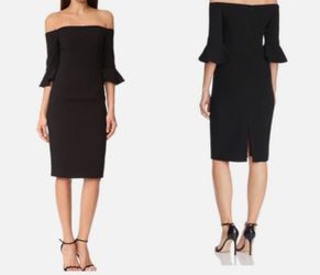 Black Halo Madigan sheath Dress 